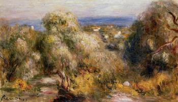 Pierre Auguste Renoir : View of Cannet